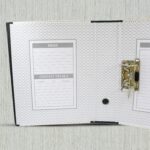 Button Clip Box File Paper Holder Organizer, School Office Home For Documents (35Ã—28 Cm / 1 Pc / MOQ :- 4 pc - Image 3