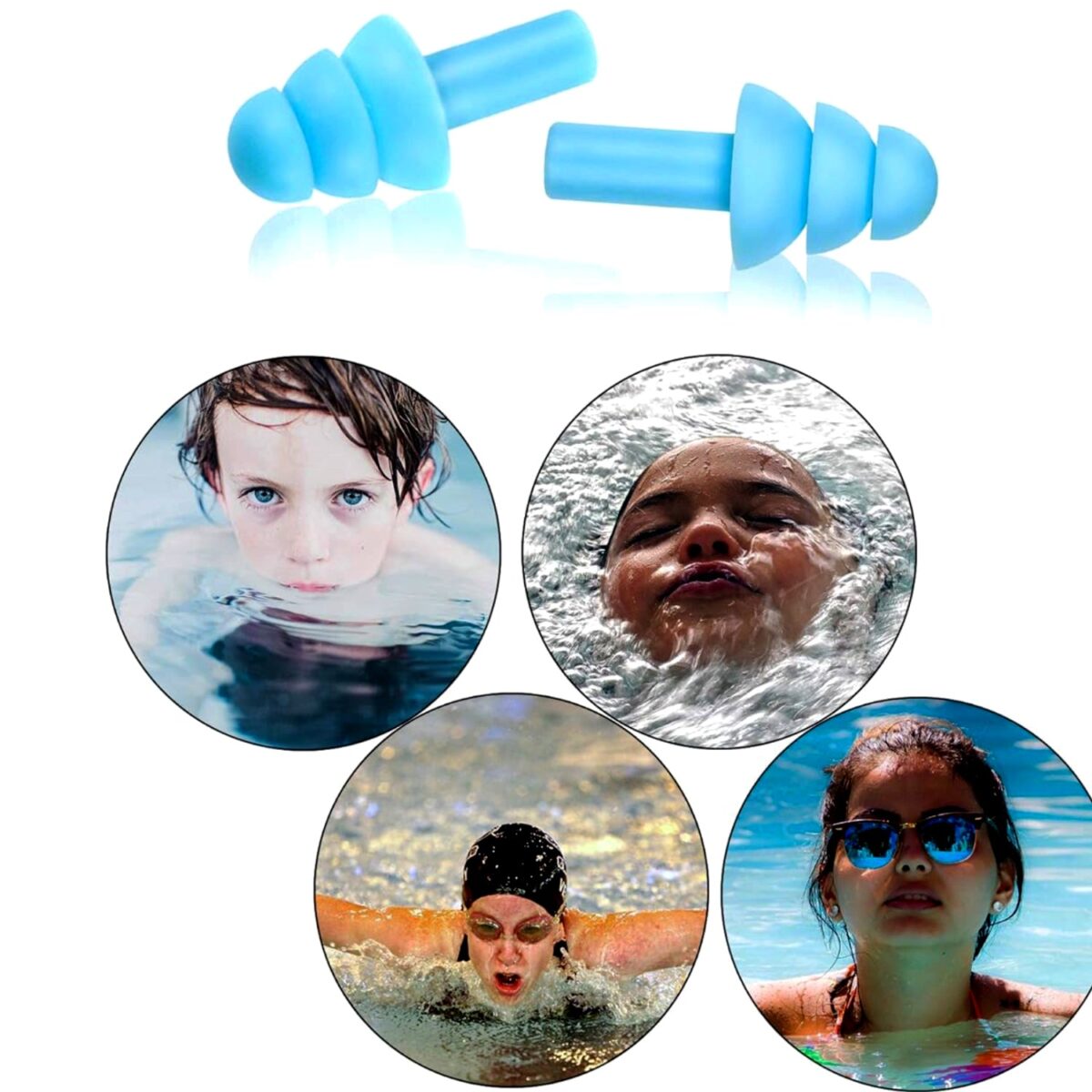Safety Ultra Soft Foam Ear Plugs Reusable Ear Plugs for Sleeping, Travel, Loud Noises, Work, Learning, Snoring (2 Pc Set) - Image 6