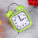 Mini Cute Alarm Clock Small Kids and Students (Mix Design & Color / 1 Pc) - Image 3