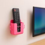 Wall Mounted Storage Box / Remote Storage Organizer Case with 2 Side Hanging Hooks (4 Pcs Set) - Image 3