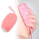Super Soft Silicone Bath Brush â€“ Double-Sided Body Scrubber for Deep Cleansing & Exfoliation (1 Pc) - Image 3