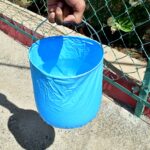 Folding Bucket, Portable, Round Bucket, Simple Bucket, With Handle, Multi-functional, For Outdoor Use, Fishing, Car Washing, Cleaning, Disaster Prevention, Portable, Lightweight, Durable (1 pc / Mix Color) - Image 8