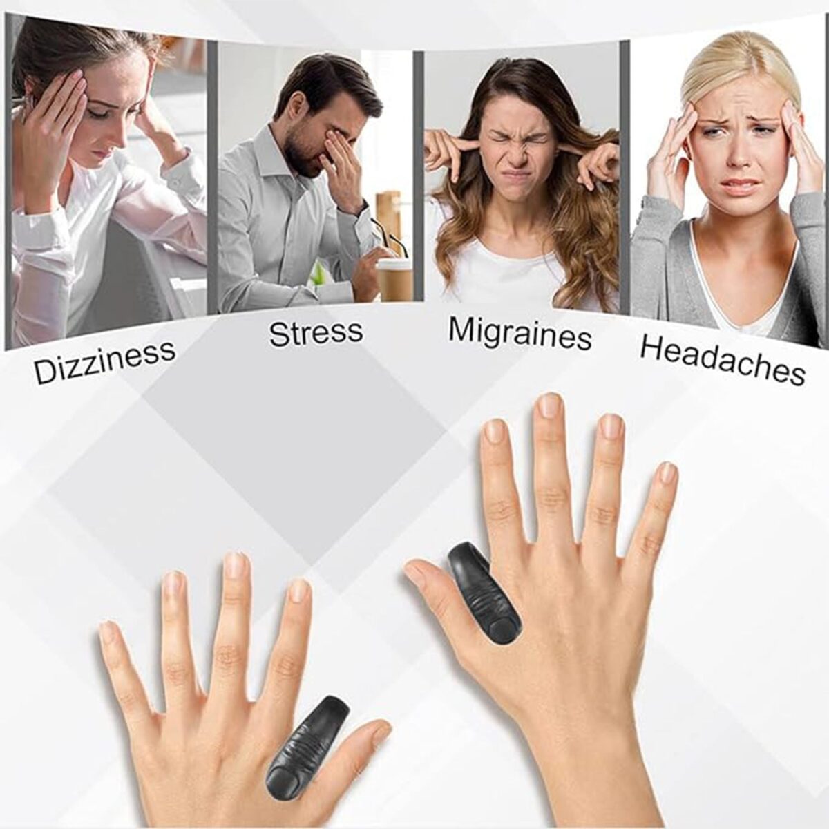 Heavy Duty Plastic Sugar Control LI4 Acupressure Point Clip (1 PC / With Color Box) - Image 7