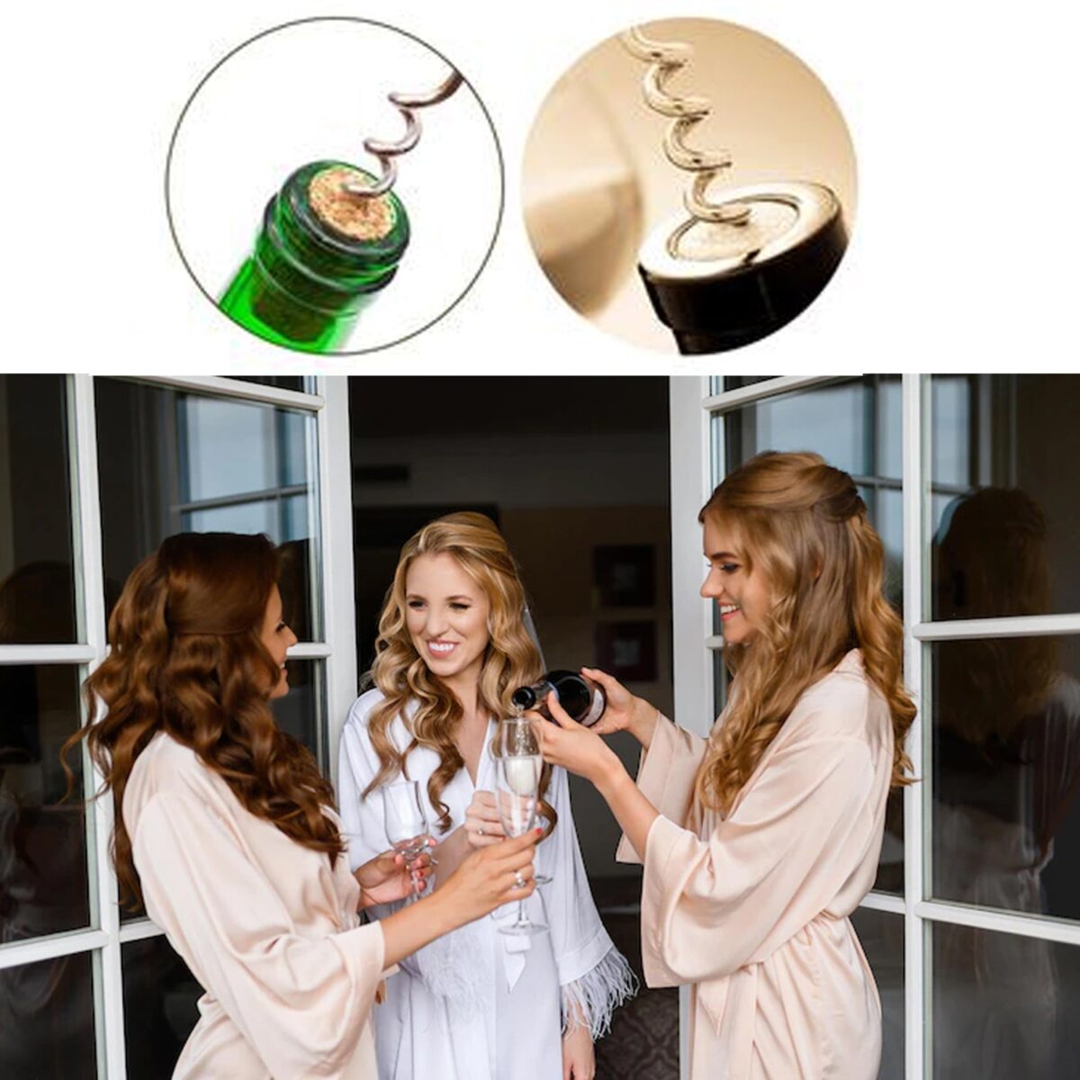 Waiter Wine Corkscrew Bottle Beer Cap Opener for Restaurants Bar Home - Image 6