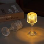 Big Acrylic LED Desk Lamps Table Lamp Portable Crystal (1 Pc / Big) - Image 3