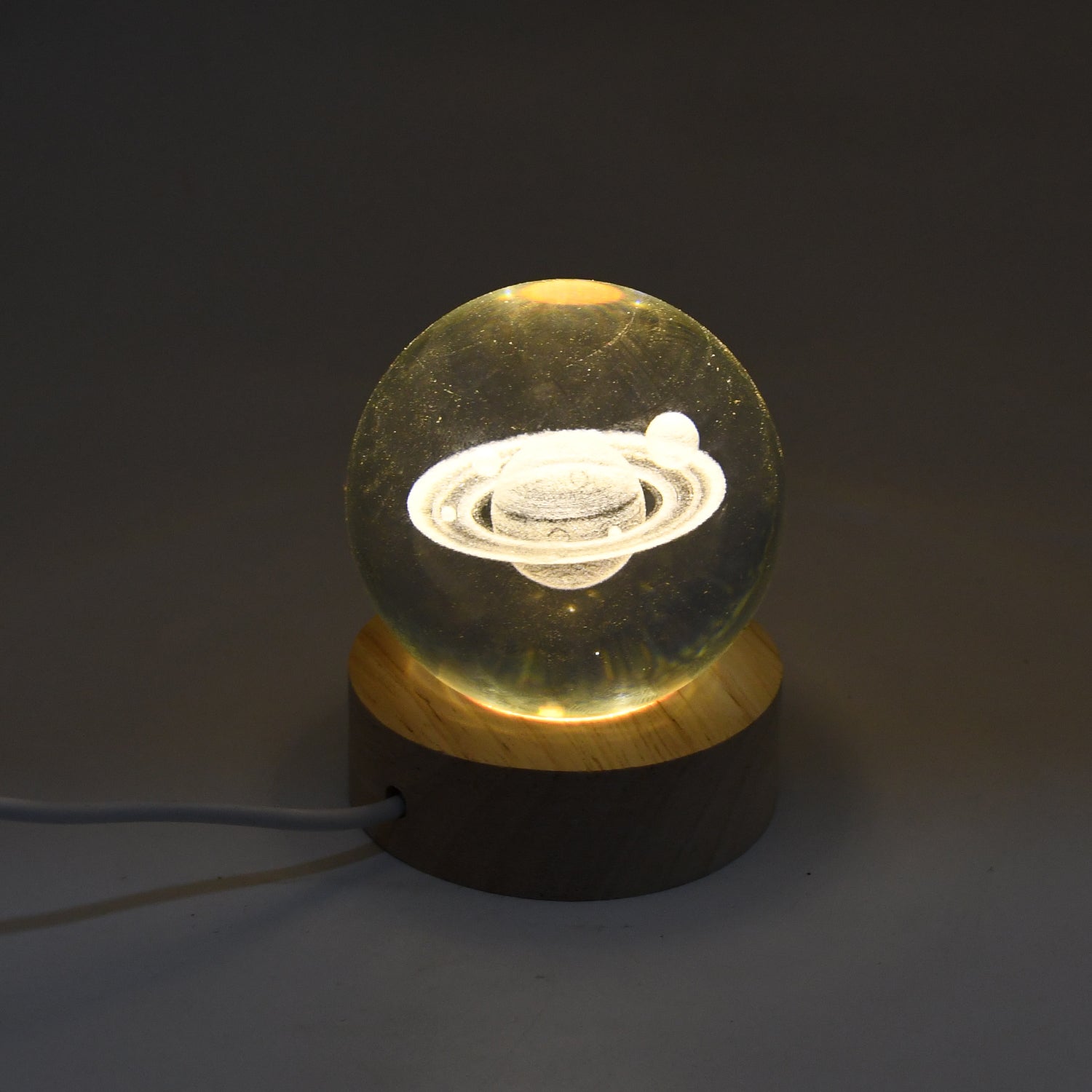 04_e1720473-2b63-43aa-936e-d9c6d28b1185.jpg Astronaut  3D Crystal Ball lamps With Wood Base (1 Pc) - Image 4