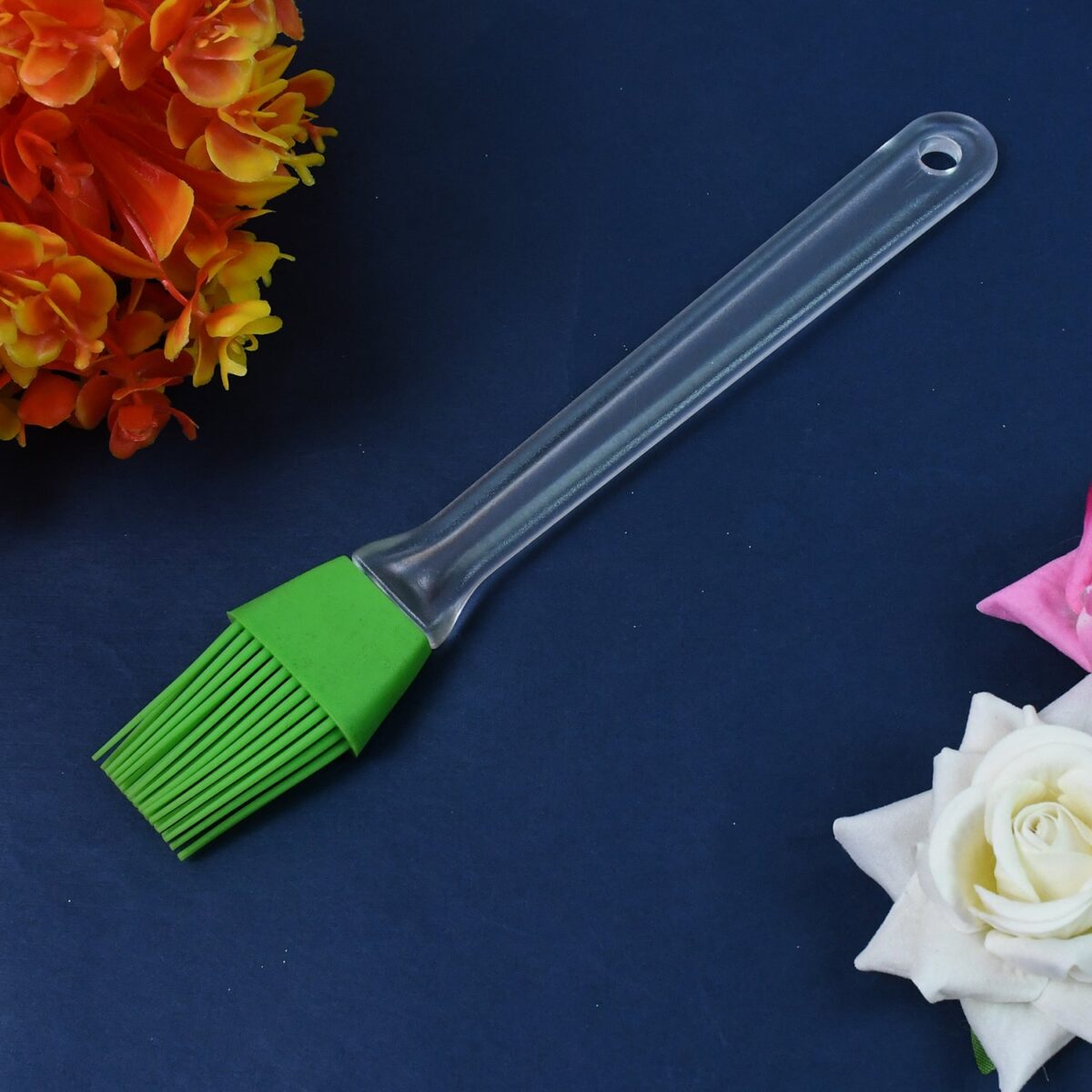 Silicone Spatula and Pastry Brush Special Brush for Kitchen Use (1 Pc / 23 Cm) - Image 1