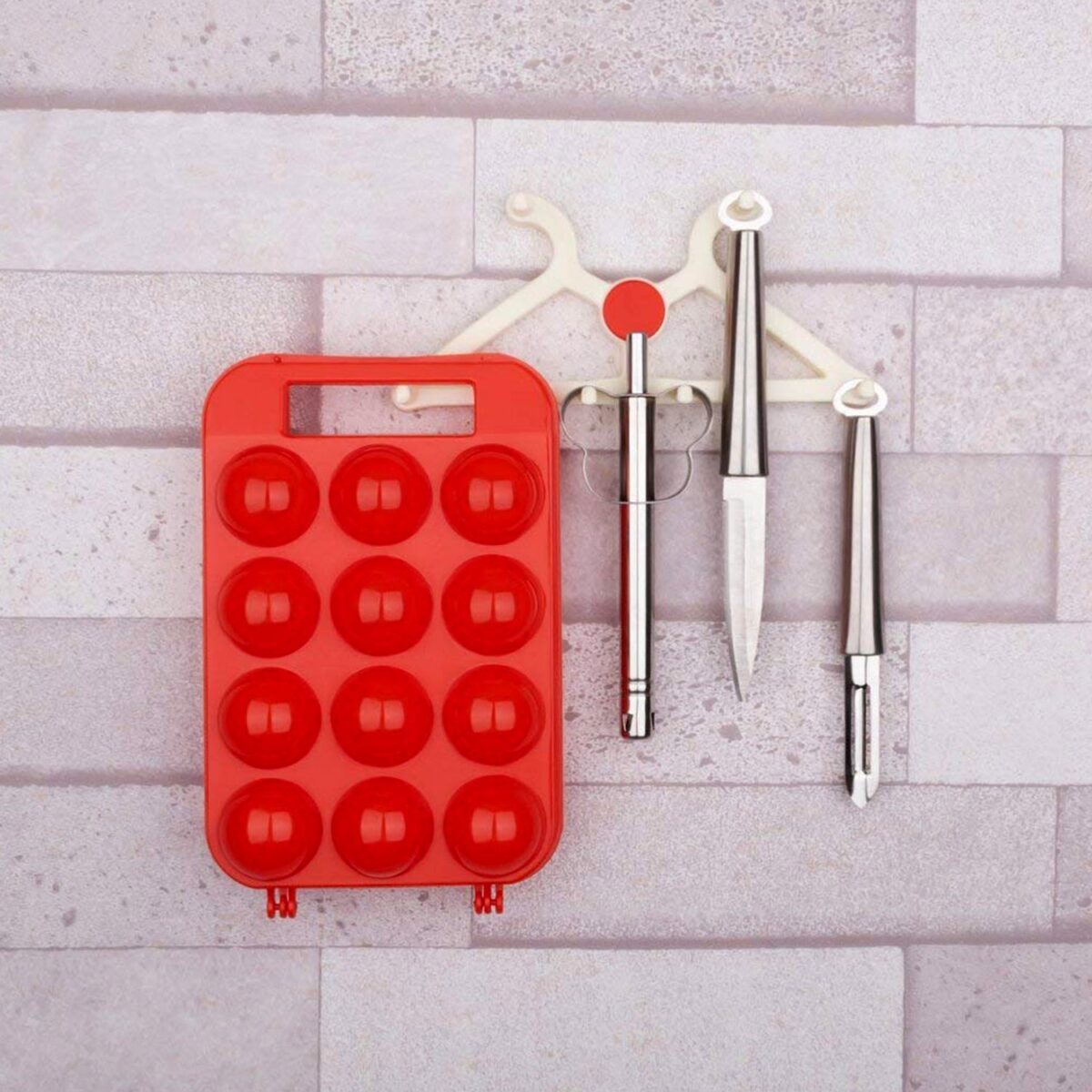 Plastic Egg Carry Tray Holder Carrier Storage Box - Image 5