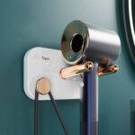 Hair Dryer Wall Mount, Self Adhesive Hair Dryer Holder (1 Pc) - Image 6