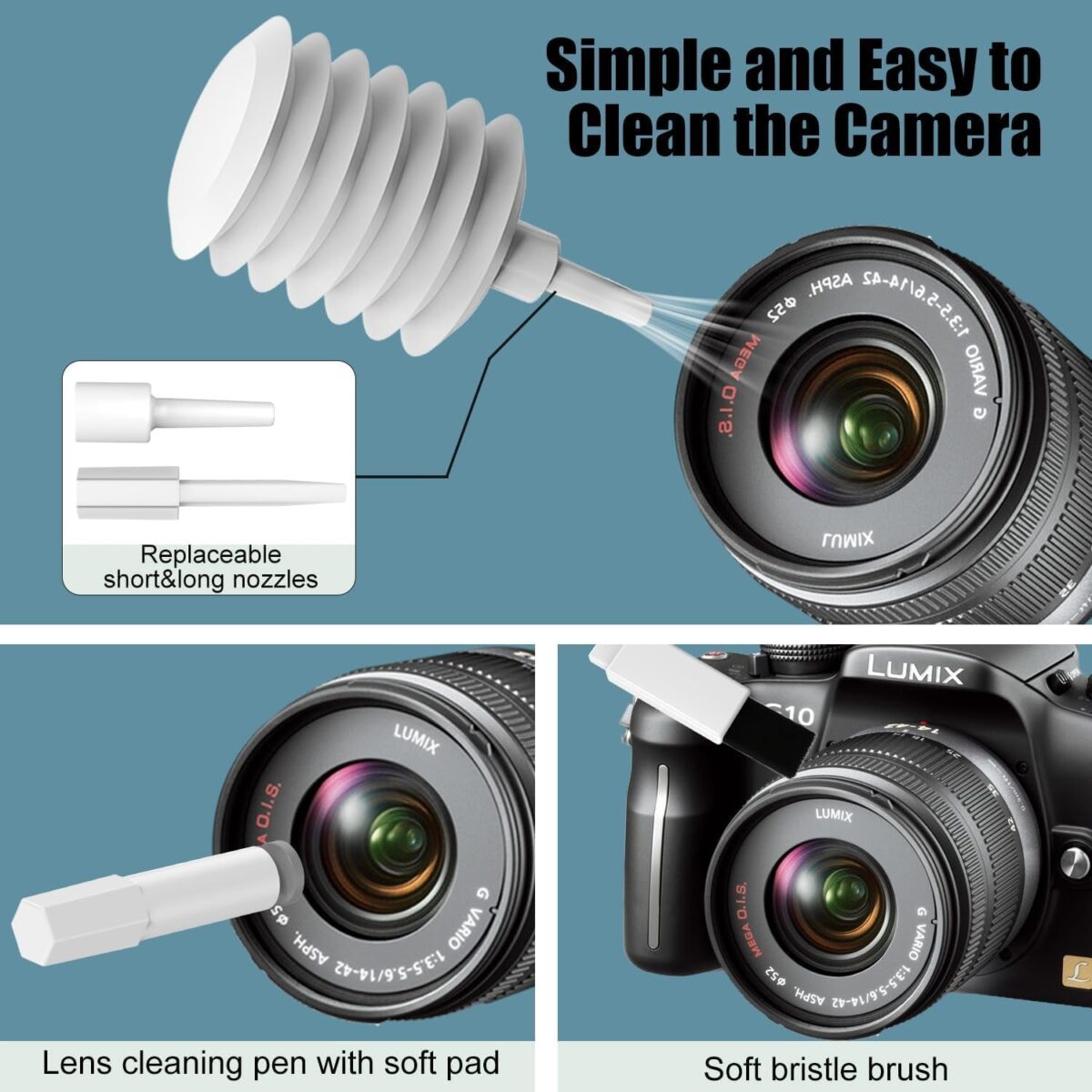 20-in-1 Keyboard Cleaner Kit Ã¢â‚¬â€œ Electronic Cleaning Brush, Spray & Tools for Laptop, Phone, Camera & More - Image 7