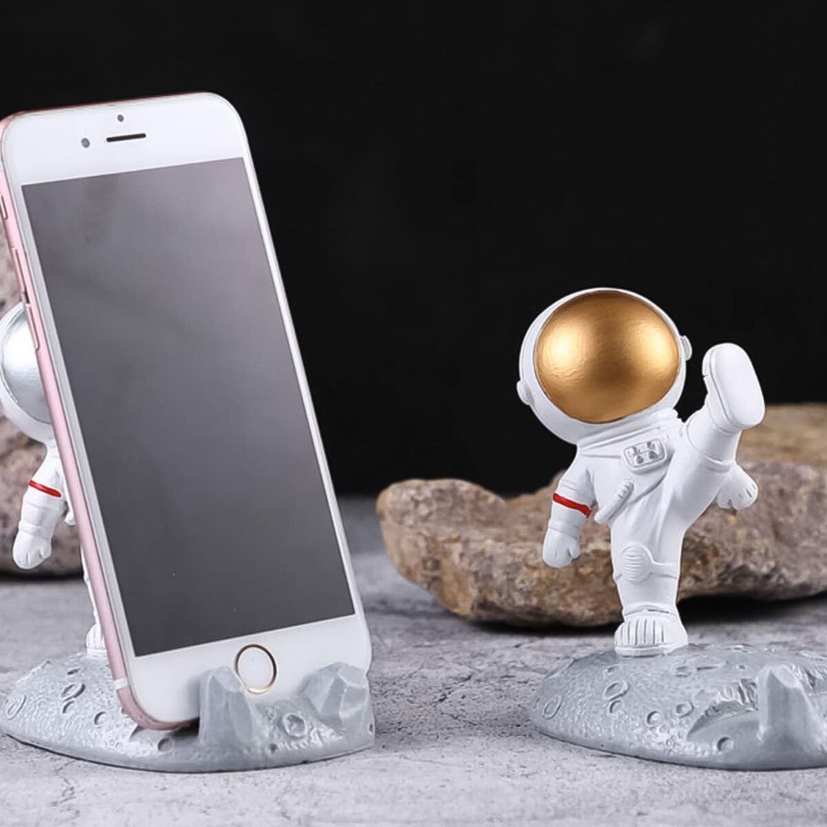 Mobile Holder Astronaut Phone Stand Planet Creative Fun 3D Design (1 Pc / Mix Design) - Image 7