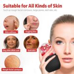 Face Ice Roller Massager for Swelling & Puffiness Reduction (Black) - Image 7