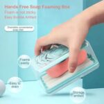 2-in-1 Portable Soap Dish & Dispenser â€“ Multifunctional Soap Holder with Roller & Drain Holes for Bathroom, Kitchen, Home Use (1 Pc) - Image 7