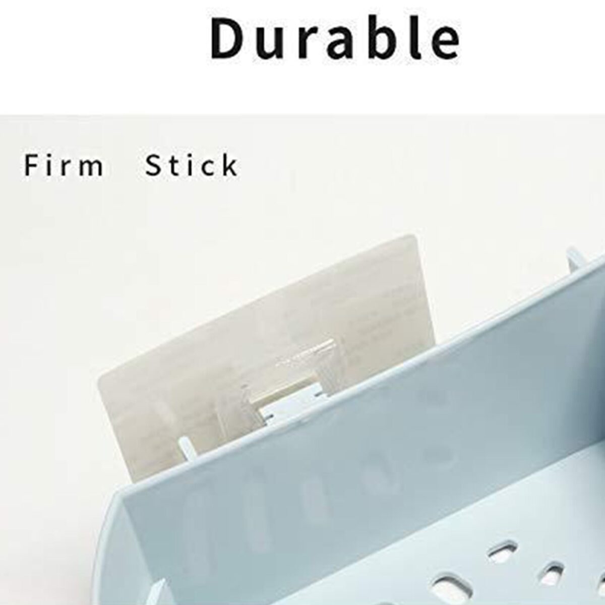 Plastic Multipurpose Kitchen Bathroom Shelf Wall Holder Storage Rack (Loose Pack) - Image 6