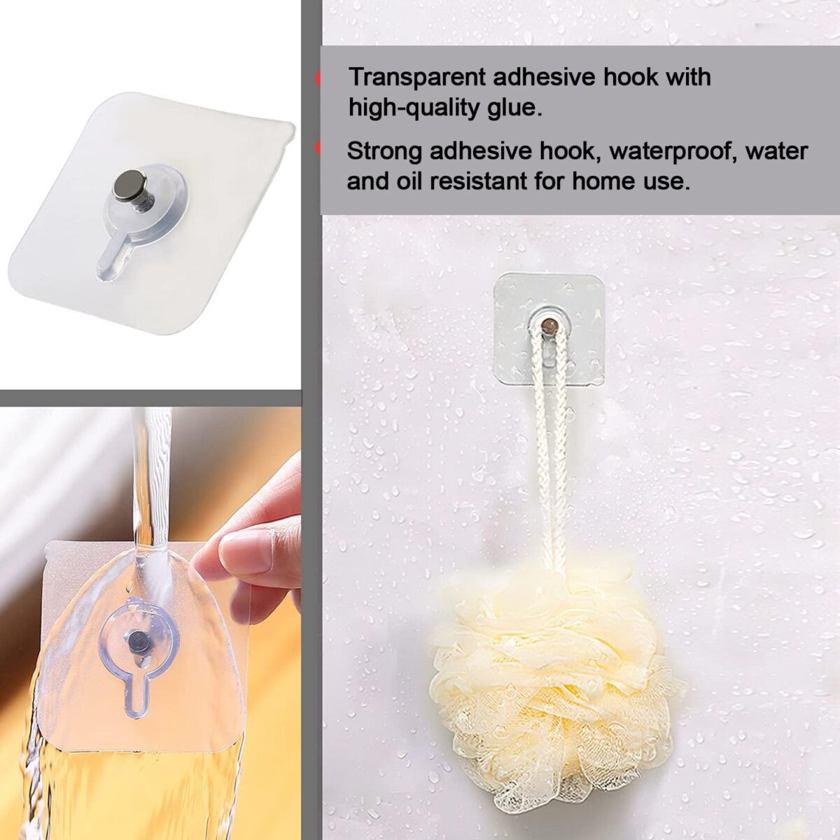 Multipurpose Adhesive Damage-Free Photo Frame Wall Hooks (1 Pc) - Image 4