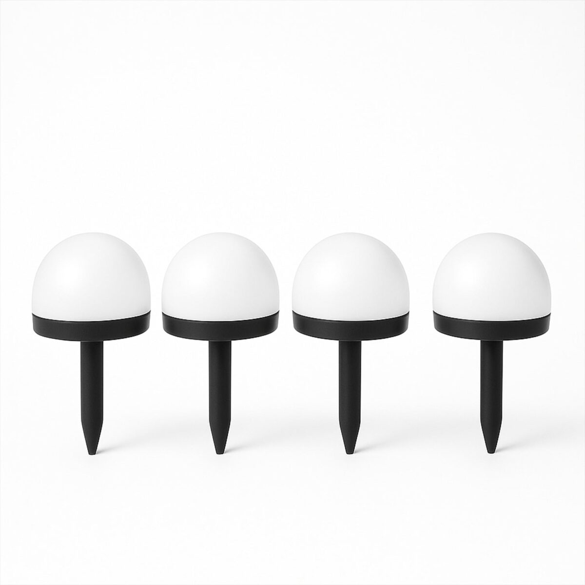 Dome Solar Garden Light Set (4 Pc) - Image 5