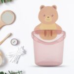 Multipurpose Teddy Bear Wall Toothbrush Holder â€“ Waterproof & Self-Adhesive - Image 6