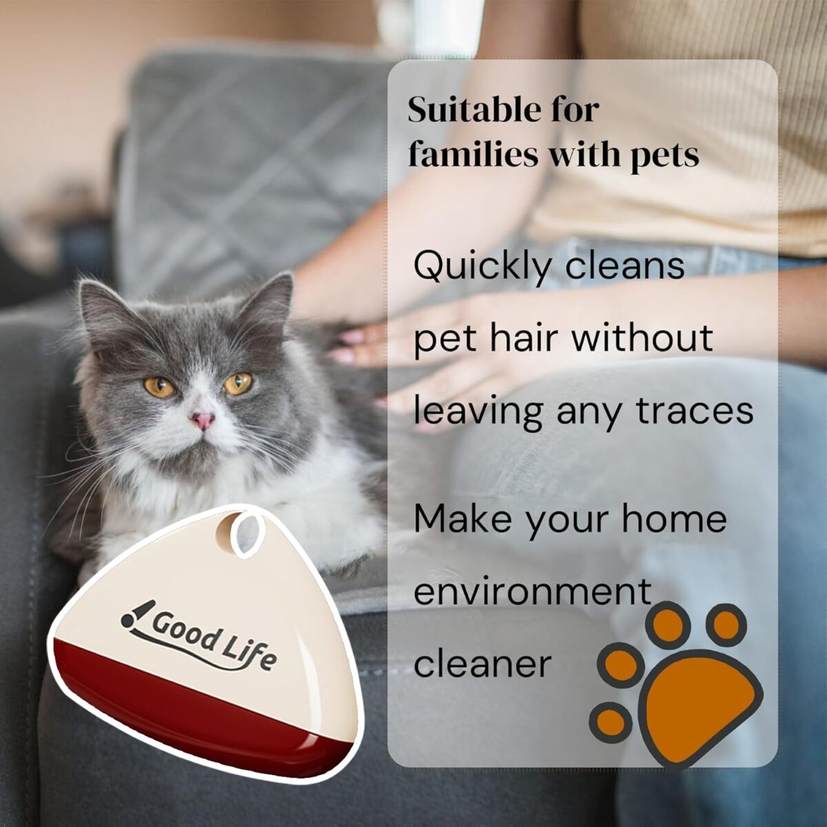 Small Lint Roller | Reusable Lint Roller for Pet, Multifunctional Portable Lint Roller - Image 6