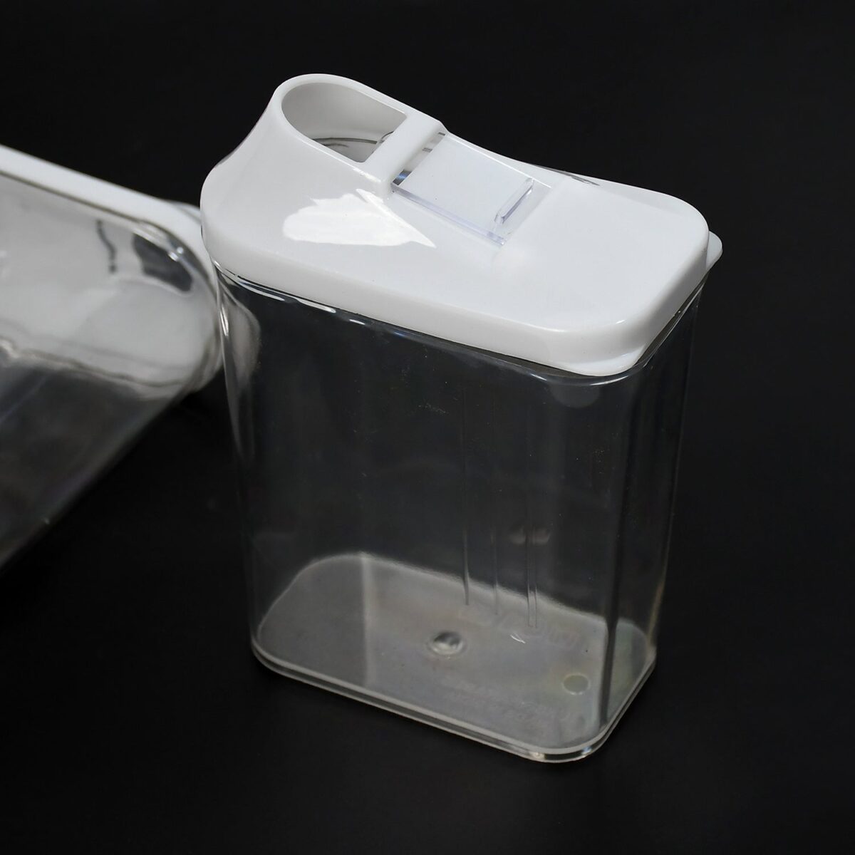 Kitchen Storage Jars & Container Set 3pc , Transparent Jar Set For home & Kitchen Use - Image 6