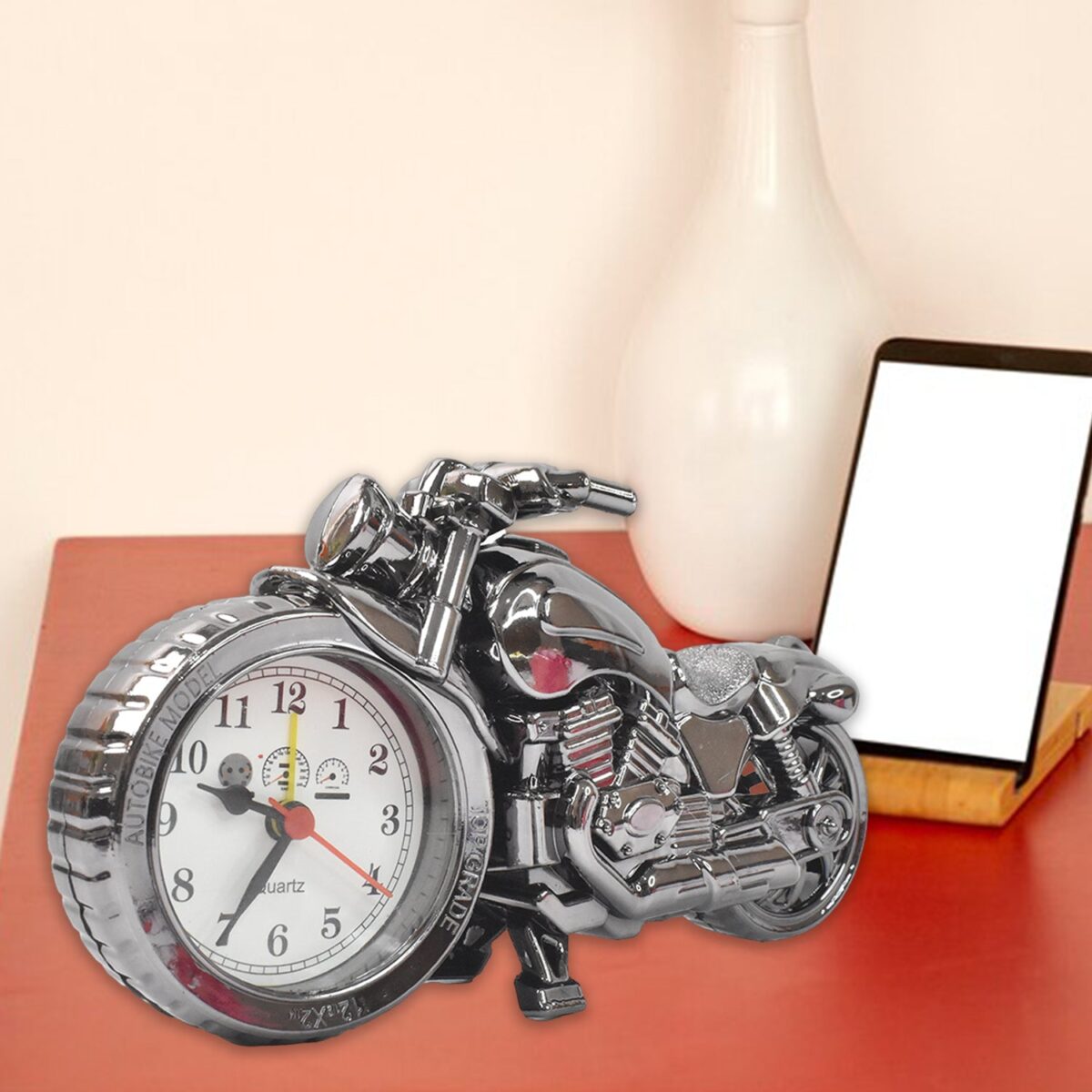 Motorcycle Alarm Clock, Motor Table Clock for Home Decor (1 Pc) - Image 4
