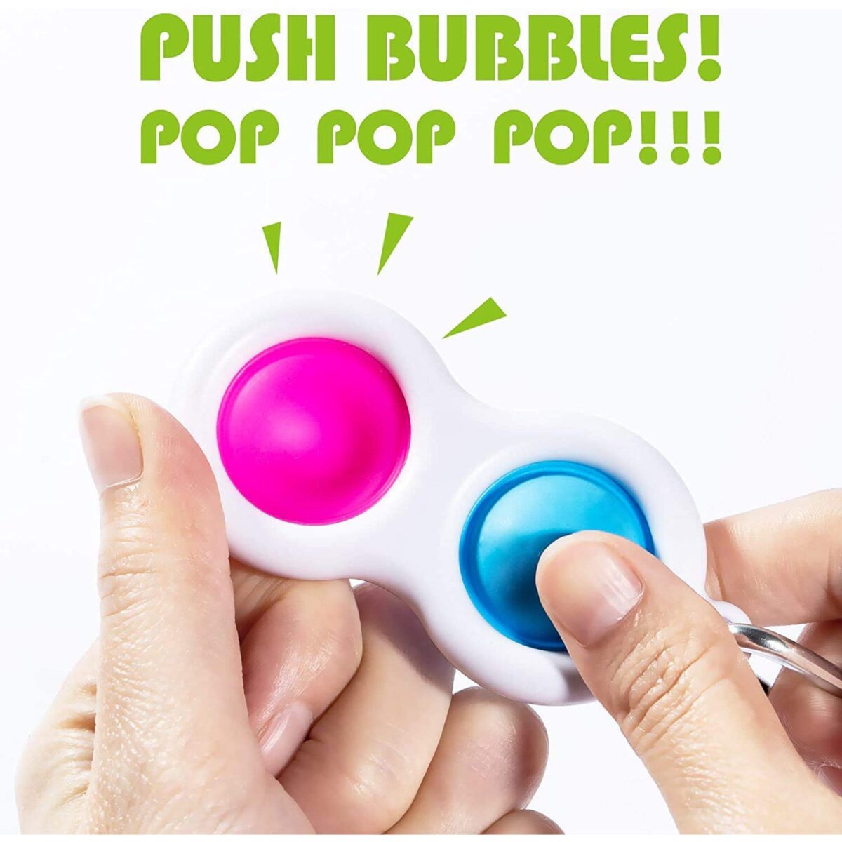 Simple Dimple Fidget Toy Mini Keychain - Image 6