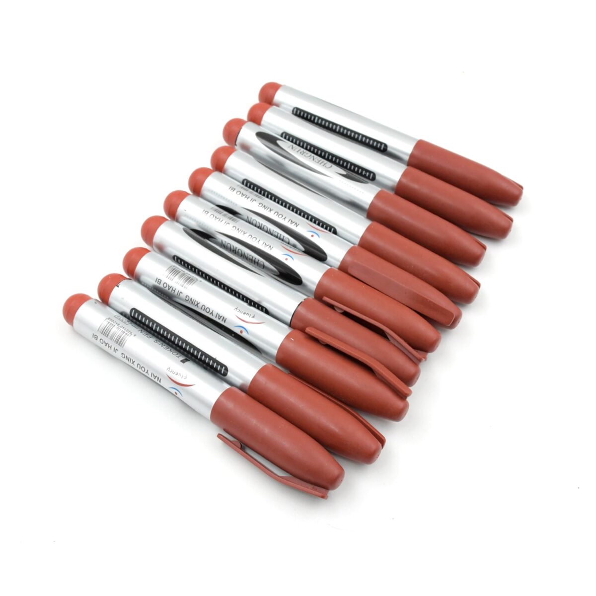 10Pc Marron Marker and pen used in studies and teaching white boards in schools and institutes for students (10 Pc Set) - Image 4