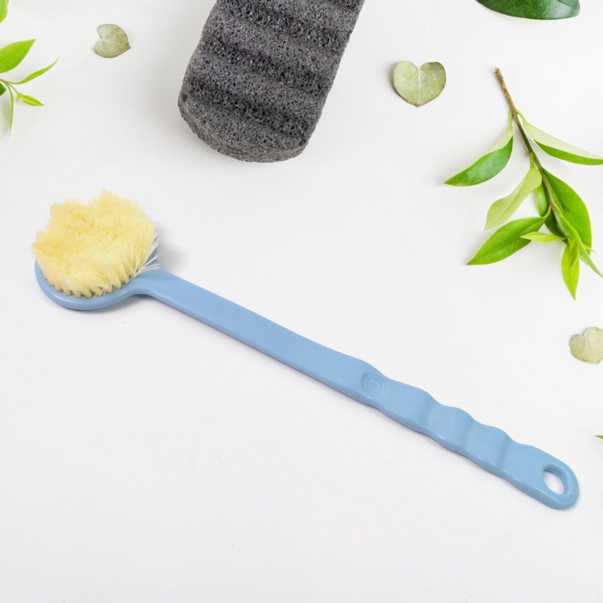 Back Scrubber for Shower Dry Body Brush Back Brush Long Handle (1 Pc / B Grade) - Image 1