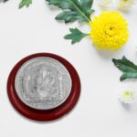 Ganesh Ji, Silver color Coin for Gift & Pooja | Silver Coin | Silver Coin / Diwali Gift (1 Pc / (Metal is not silver) - Image 4