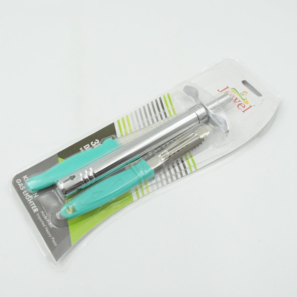 3-in-1 Kitchen Combo: Lighter, Stainless Steel Knife & Peeler - Image 6