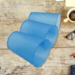 Reusable Plastic Drinking Tumblers - 4-Piece Transparent Water Cup Set for Kitchen & Dining - Image 6