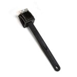 Silicone Toilet Brush with Slim Holder Flex Toilet Brush Anti-drip Set Toilet Bowl Cleaner Brush, - Image 3