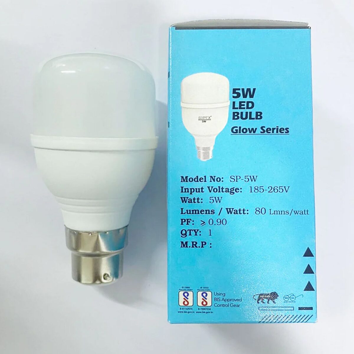 High-Power 5 W LED Light Bulb, Brightness LED Bulb White, General Lighting Bulb, Energy Saver Superior Light , LED Bulb, Cool White For every room: bedroom, living room, kitchen, garage, bathroom (5 Watt) - Image 5