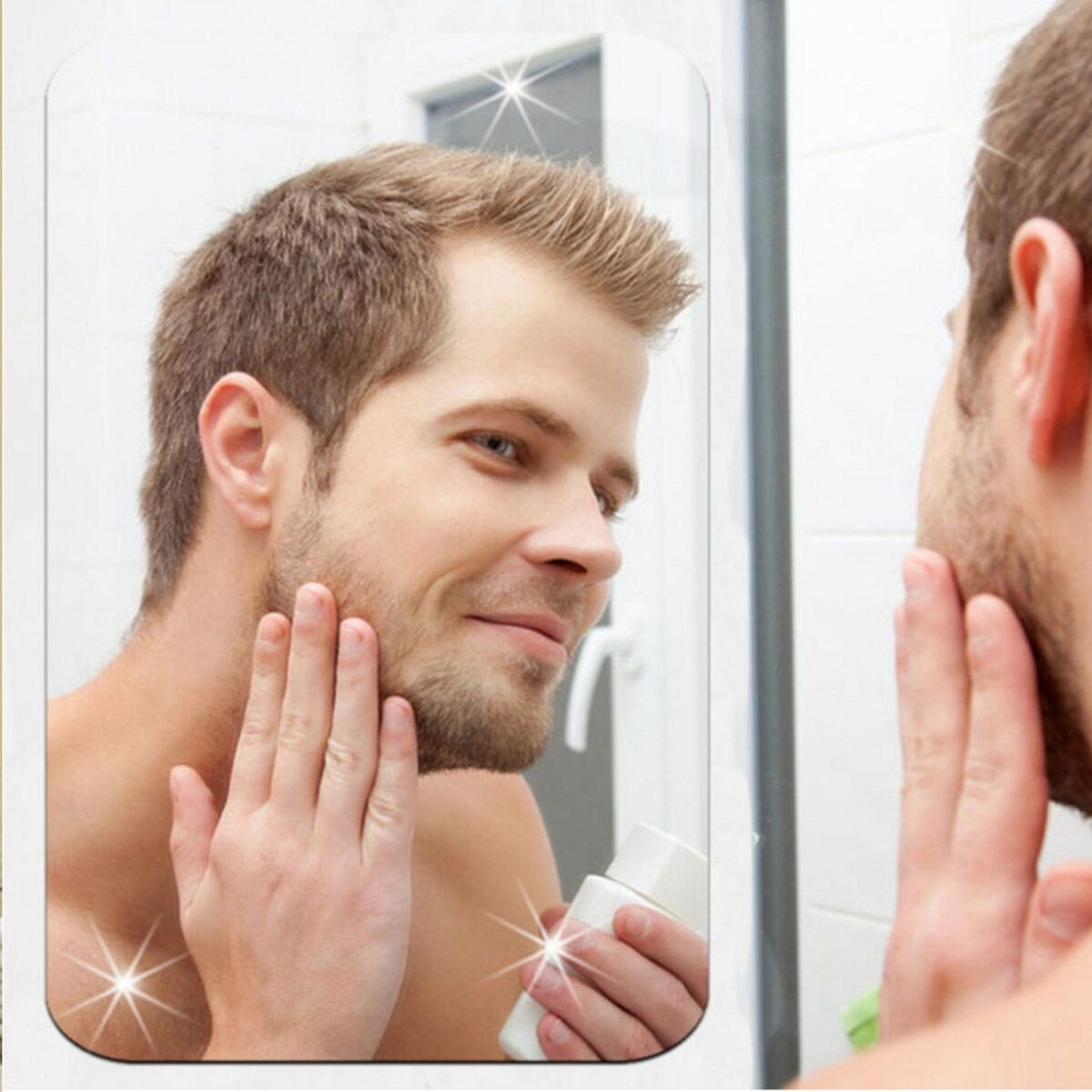 3D Mirror Wall Stickers for Wall (3 Pcs Set) - Image 4