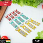 Kitchen 3 in 1 Multi Purpose Vegetable Peeler Grater Cutter for Food Preparation Kitchen 3 in 1 Multi Purpose Vegetable Peeler Grater Cutter for Food Preparation (12 Pc Set) - Image 2