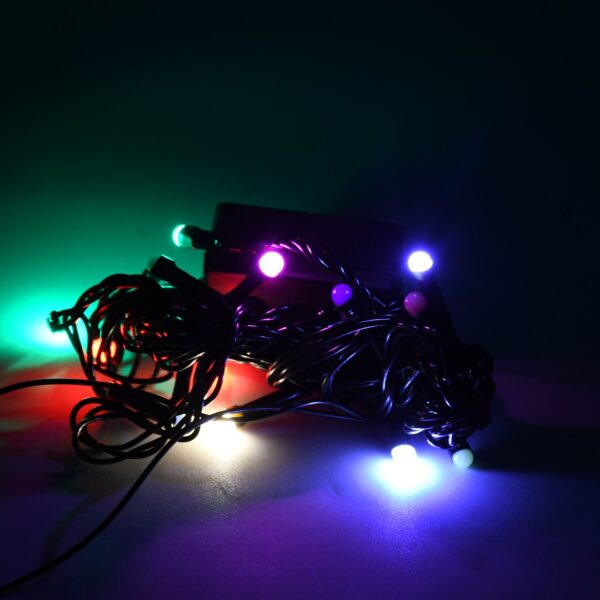 3Mtr Multi-Color LED String Lights â€“ Indoor & Outdoor Decoration for Diwali, Wedding & Festivals