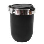 Portable Car Ashtray with Lid and Blue LED Light (1 Pc) - Image 5