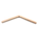 Wood Clothes Hanger,  Wooden Suit Hangers, Coat Hangers, - Image 4