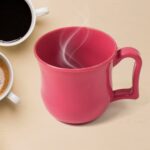 Premium Plastic Coffee / Tea Cups / Mug with Handle (1 Pc / With Color Box / Mix Color) - Image 3