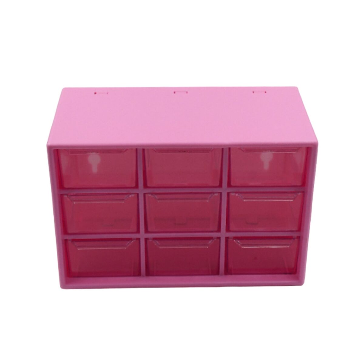 Storage Box 9 Grids Multi-purpose Durable Desktop Drawer Organizer for Pencils Storage Holder Hanging Hole Design for Small Items - Image 4