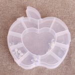 Plastic Apple Shape Jewellery Storage Box (1 Pc) - Image 6