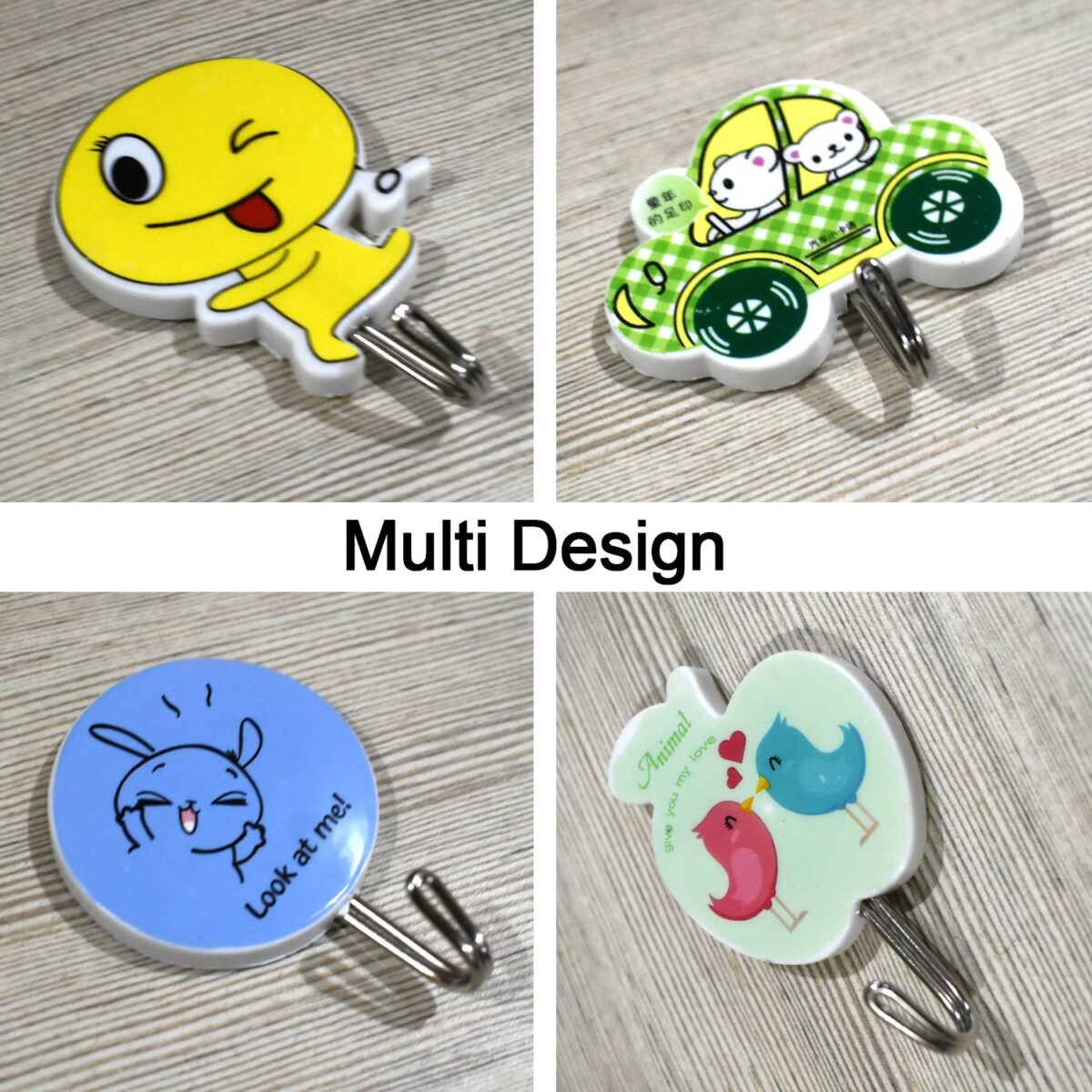 Plastic Self-Adhesive Kitchen 3Pc Hooks - Image 5