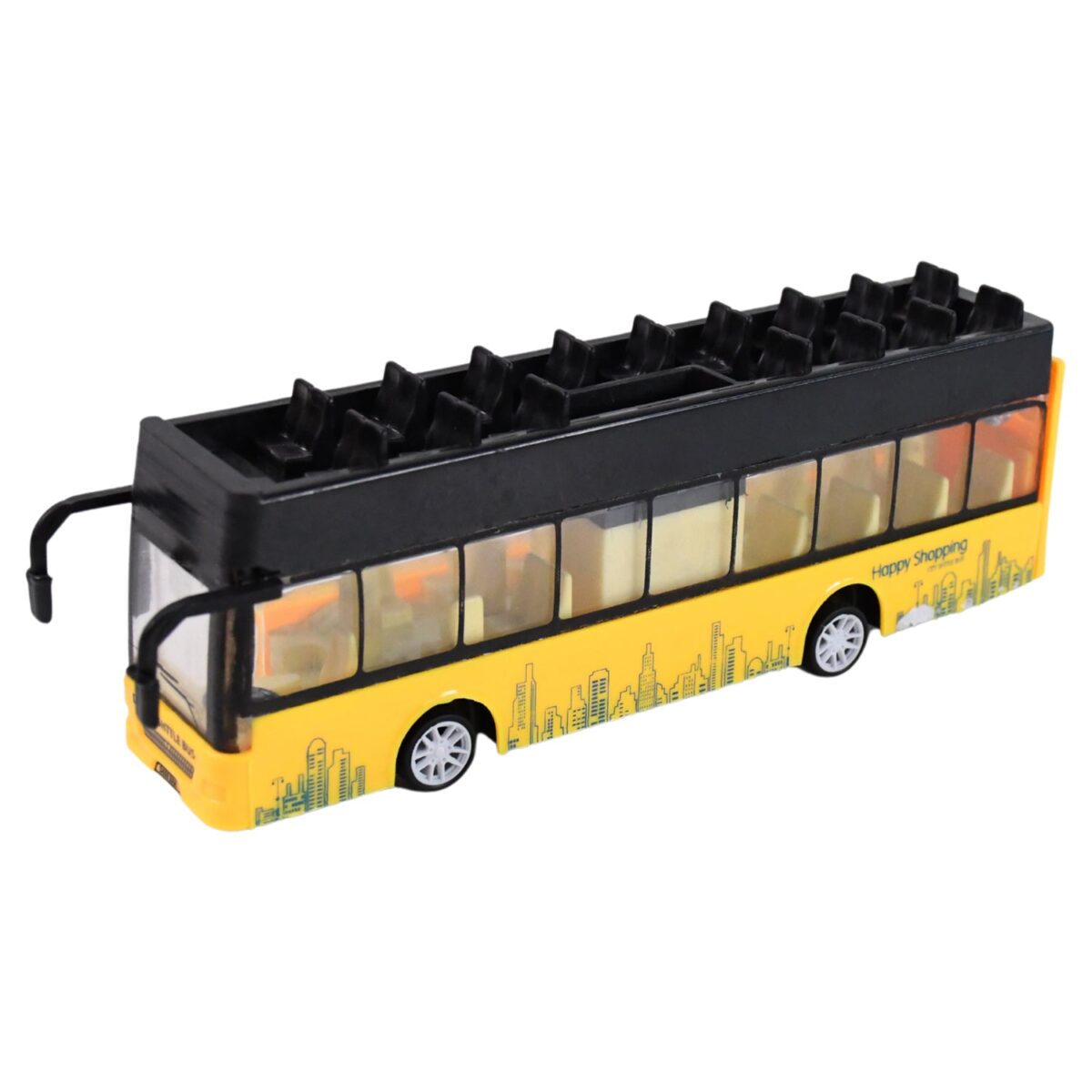 Die-cast Alloy London Long Bus Double Decker Sightseeing Bus - Image 5