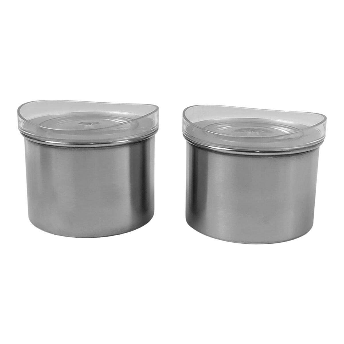 Multipurpose Stainless Steel Airtight Containers with See Through Lid (2 Pc / 500 ML) - Image 5