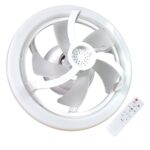 360Â° Rotation Ceiling Fan Light Smart Fan with Remote Control (1 Pc) - Image 5