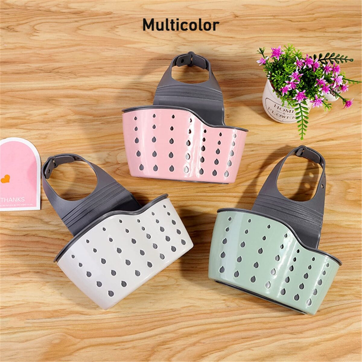 Multifunctional Kitchen Sink Organiser Kitchen Sink Caddy (1 Pc) - Image 5