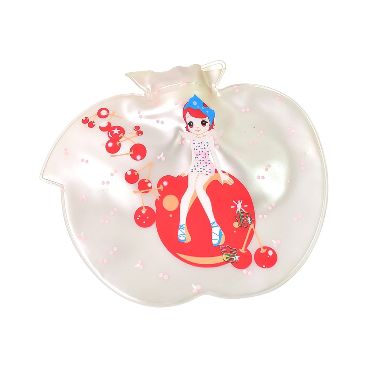 Apple Hot Water Bottle Bag For Pain Relief - Image 5