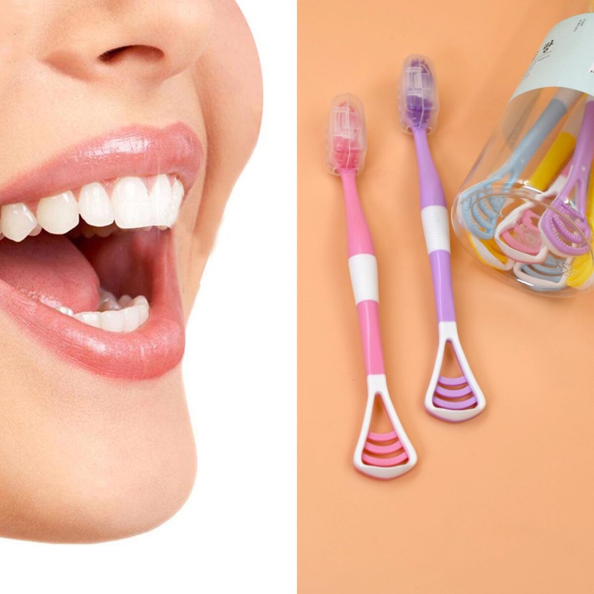 8 Pc 2-in-1 Toothbrush Case for Family Use - Image 3