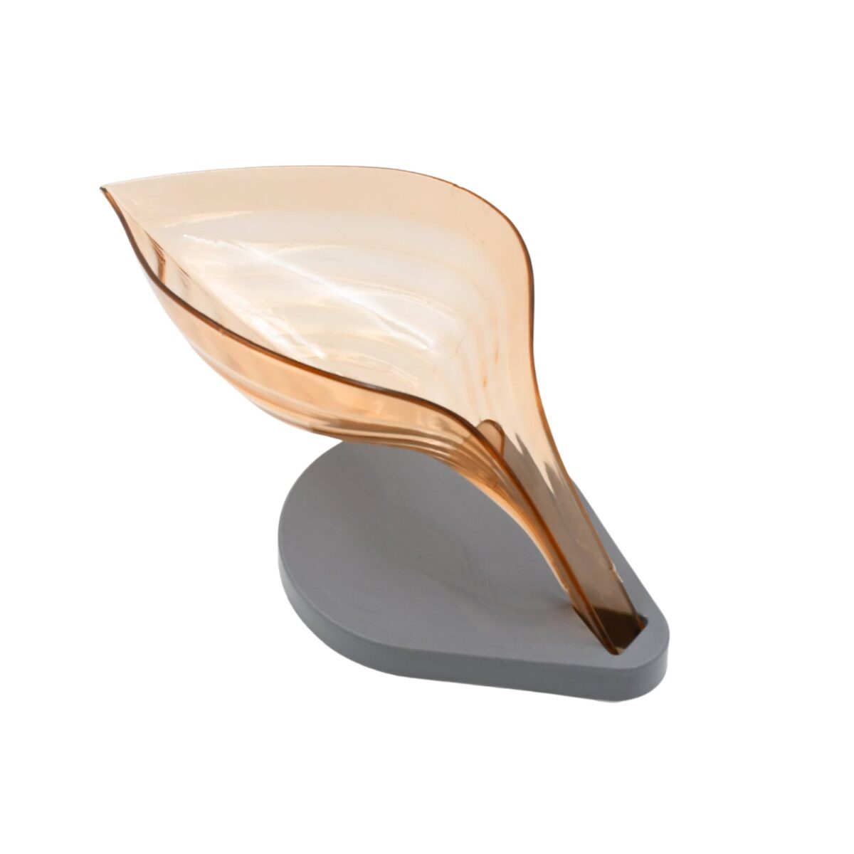 PlasticÃ‚Â Leaf Shape Soap Box, Soap Holder (1 Pc / With Color Box) - Image 1