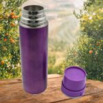 Stainless Steel Water Bottle Leak Proof, Rust Proof, Hot & Cold Drinks, Gym Sipper BPA Free Food Grade Quality, Steel fridge Bottle For office / Gym / School (500 ML Approx) - Image 6