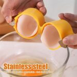 Egg Shell Opener Egg Cracker Tool for Raw Eggs Handheld (1 Pc) - Image 6